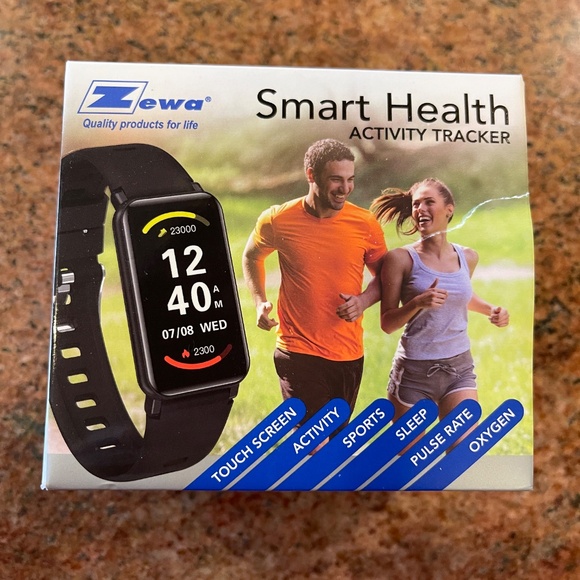 Zewa Smart Health Activity Tracker Fitness Watch with Heart Rate & Sleep Monitor